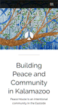 Mobile Screenshot of peacehousekzoo.org